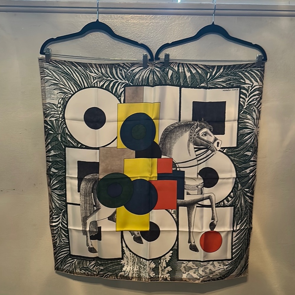 Hermes silk scarf New!